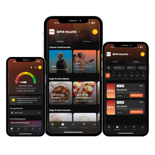(Mobile) BPM Health App banner for website